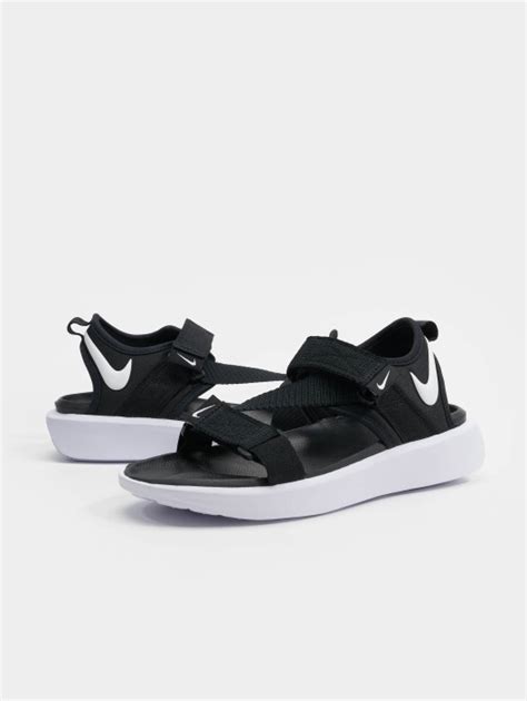 nike dames zwart wit|zwarte nike sandalen.